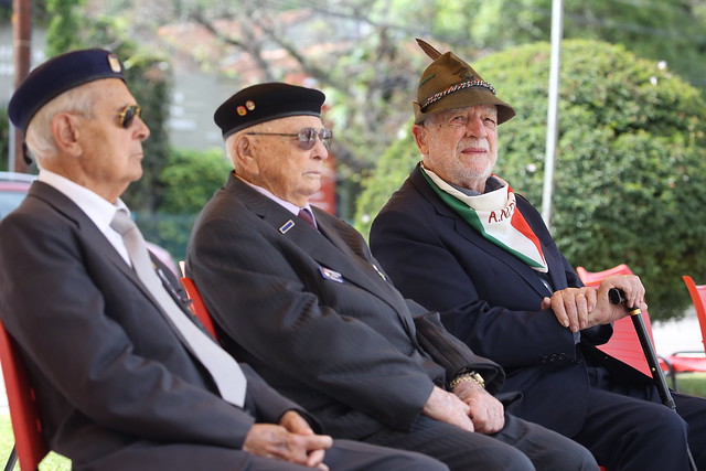 comemoração dos 71 anos da tomada de Montese, pela Força Expedicionária Brasileira