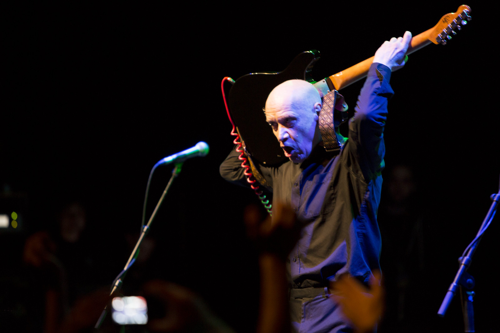 Wilko Johnson en Barcelona, Teatro Apolo (27-1-2016)