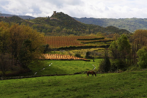 españa castle canon caballo spain paisaje castillo extremadura caceres trevejo 60d canon60d castillodetrevejo