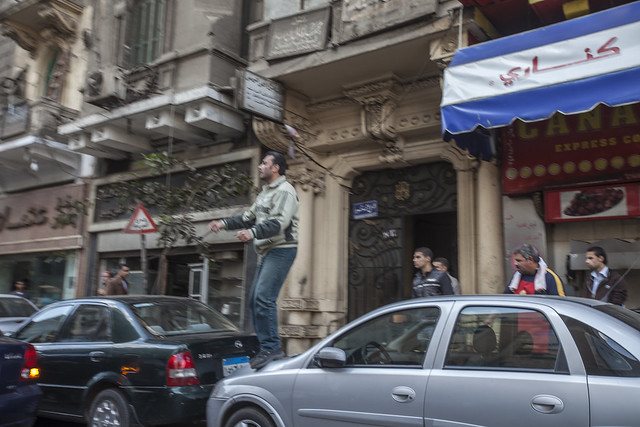 Protestor in Cairo 9524