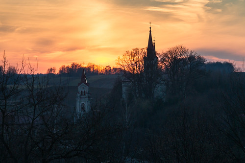 sunset church poland polska kościół janów roztocze lubelski batorz