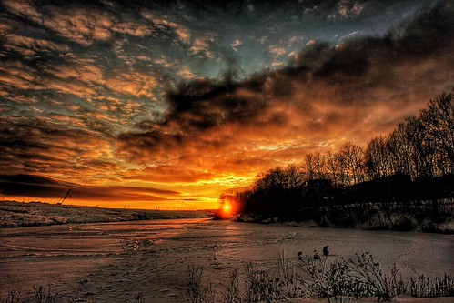 Sunset. January . | by rafikovrafik