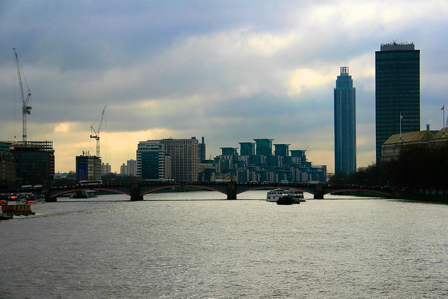From Westminster Bridge looking West