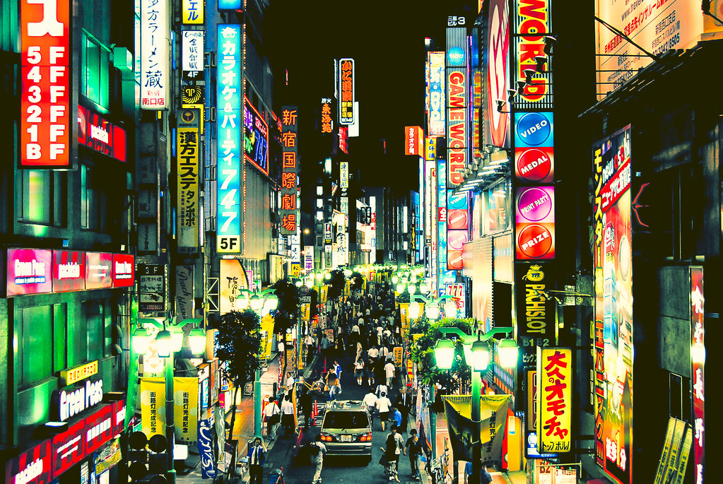 Shinjuku nights by manganite