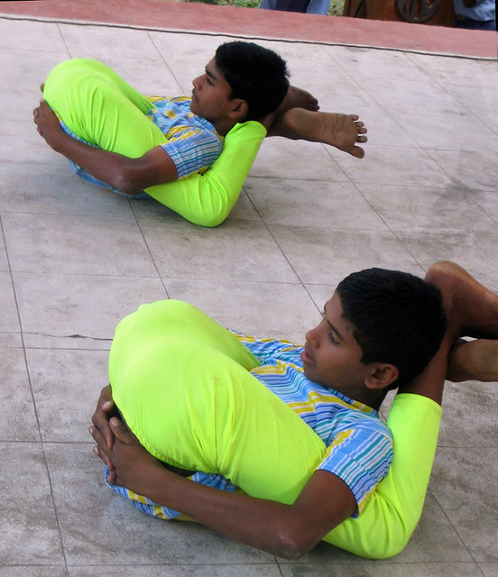 Yoga at Kalleda Rural School