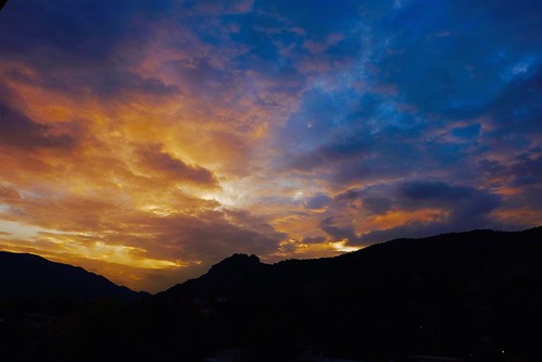 sunset españa ski color atardecer spain natural natur chrome cielo nubes fujifilm alcoi nwn xt10 paisvalenciá david60 photodgv