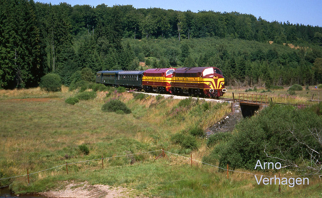 1998. TSP 1602 en Vennbahn 1603 omgeving Sourbrodt