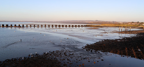 The old Hayling rail bridge | These piers once carried the H… | Flickr