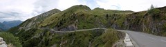Winding down from the Col d'Aubisque