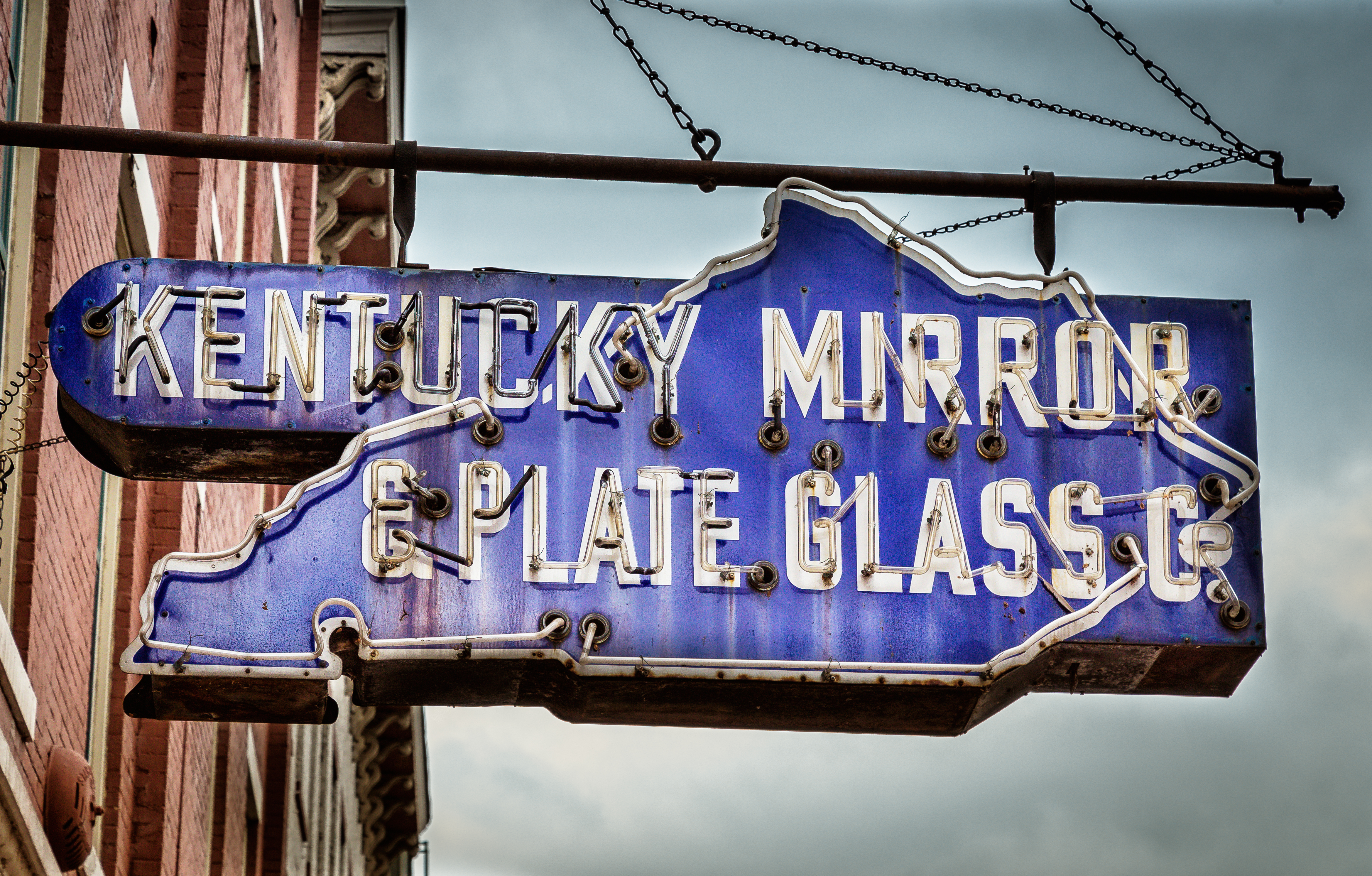 Kentucky Mirror and Plate Glass Company - 822 West Main Street, Louisville, Kentucky U.S.A. - January 17, 2016