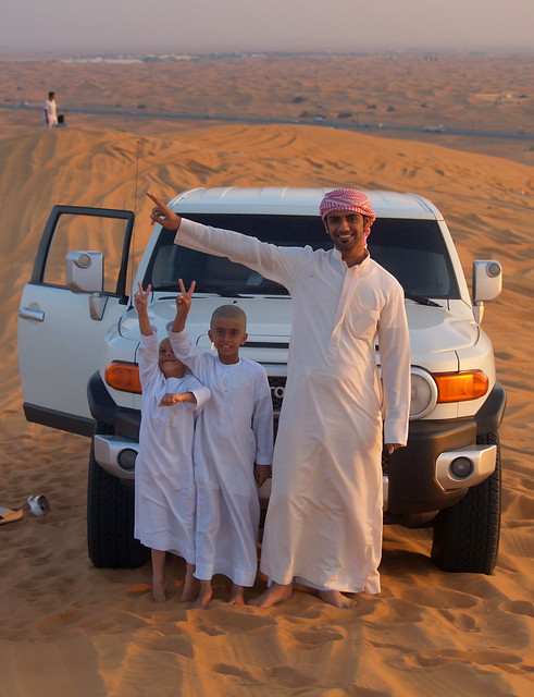 Dubai Desert Family Portrait
