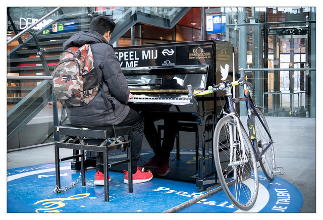 The cycling pianist