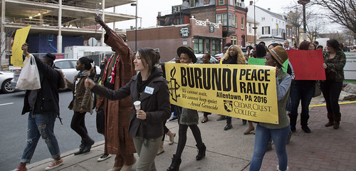 Amnesty International Burundi Peace Rally