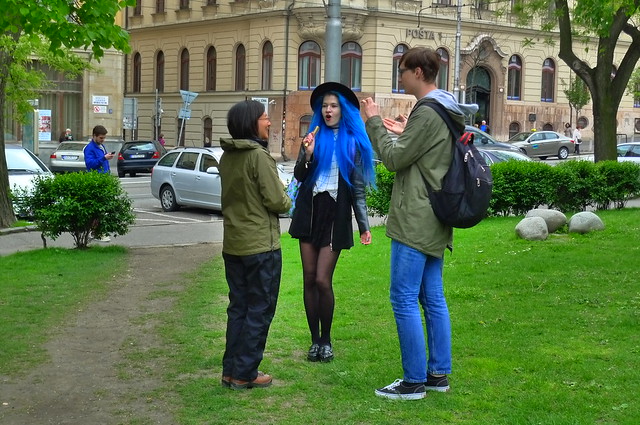 Blue Hair Interview - Bratislava, Slovakia