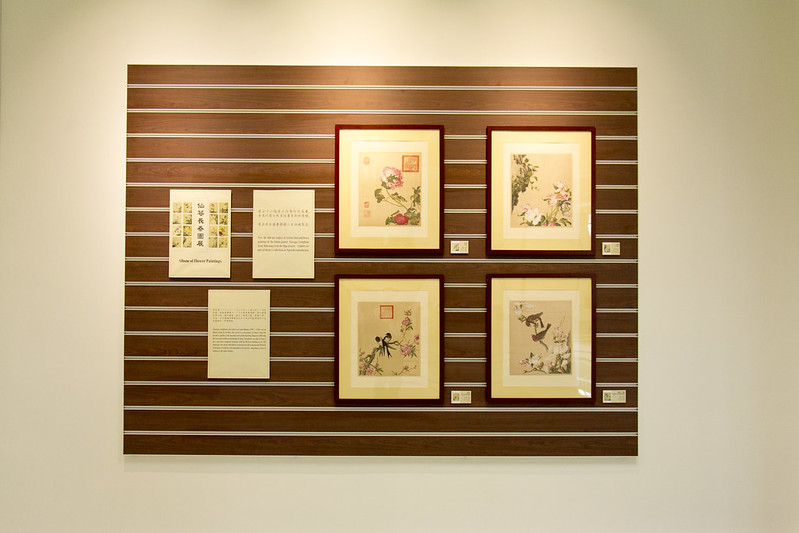 仙萼長春圖展 Exhibition of "Album of Flower Paintings"