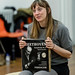 Hannah McPake in rehearsals for I Am Thomas, Copperfield Rehearsal Rooms