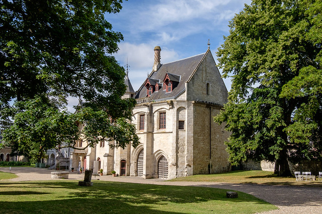 Normandie (France) - Abbaye de Jumieges: entrée