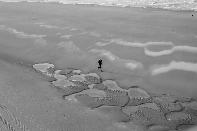 Running by the Ocean