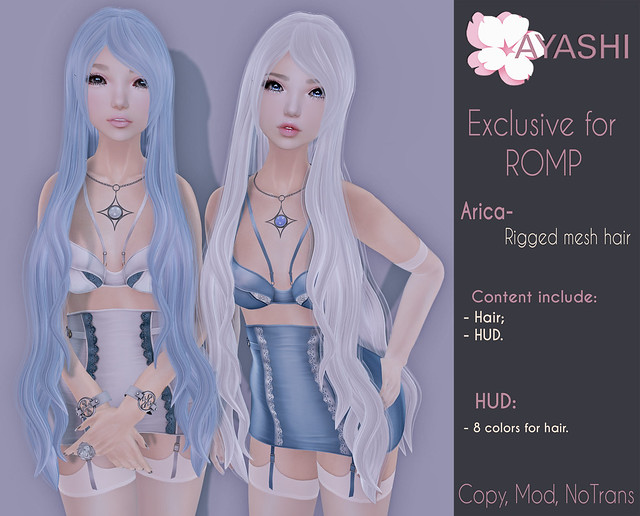[^.^Ayashi^.^] Arica hair special for ROMP