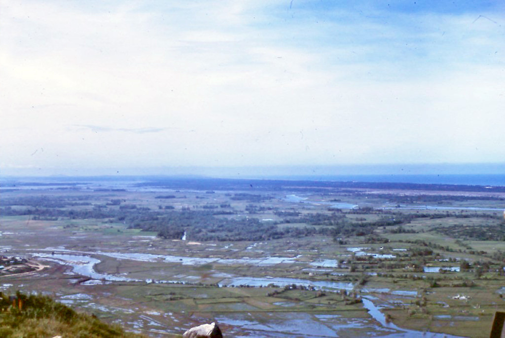 DUC PHO 1969-70 by John Davidson - Đức Phổ District View From Núi Dàng Mountain