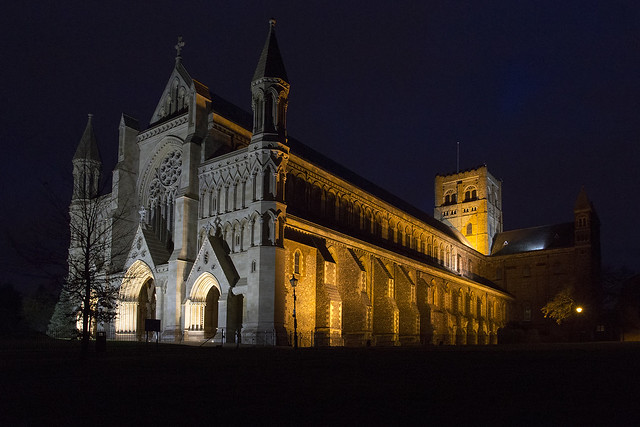 The Cathedral and Abbey Church of St Alban, St Albans, Hertfordshire, UK