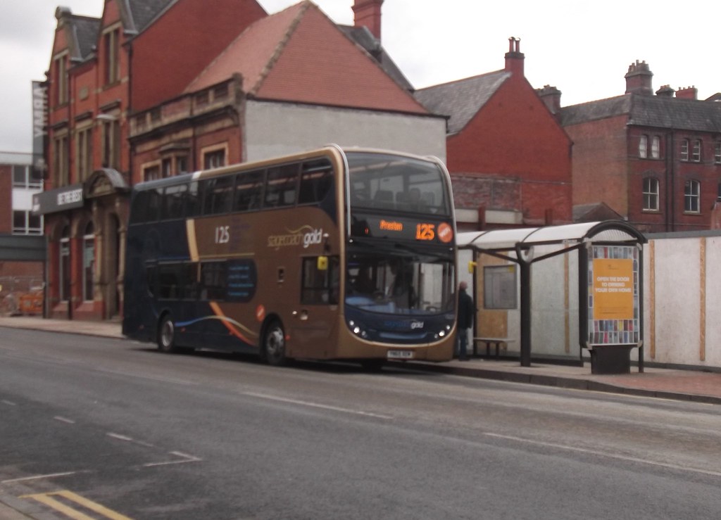 Stagecoach Merseyside Bus in Gold livery