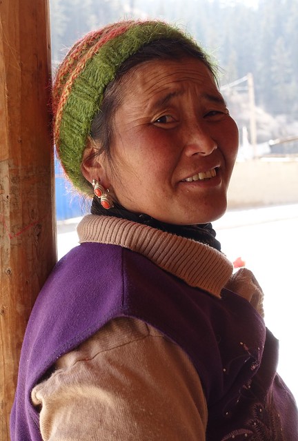 Elderly pilgrim, Labrang Monastery