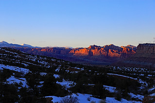 Capitol Reef Sunset, January 2016
