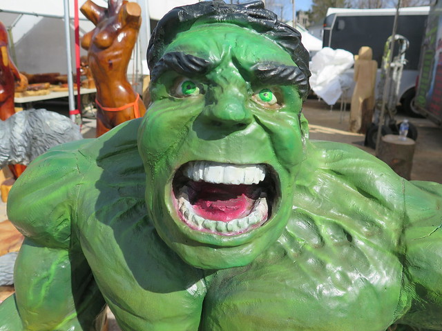The Hulk @ Ridgway Chainsaw Carvers Rendezvous 2016