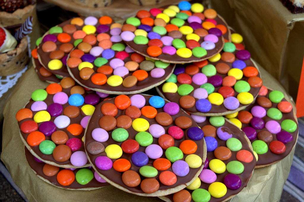 Colourful chocolate at Ramsbottom Chocolate Festival