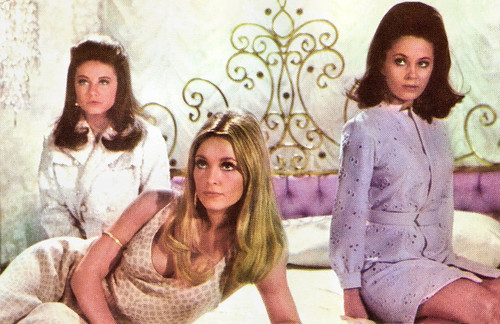 Patty Duke, Sharon Tate and Barbara Parkins in Valley of the Dolls (1967)