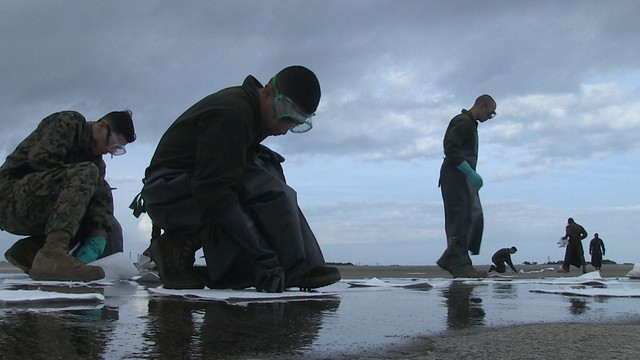 MCAS Futenma participates in spill exercise