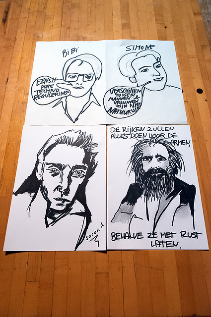 Robert van Raffe - Filosofische strips tekenen