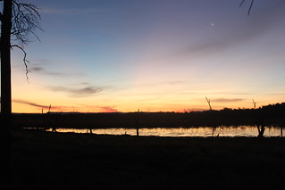 Sunset on Lake Wugu Nugu