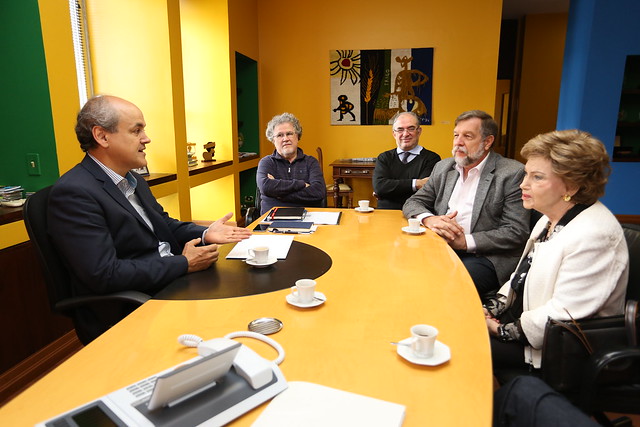 Reunião com o Prefeito Gustavo Fruet e Secretários do Município sobre o Belvedere