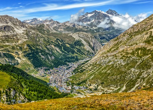 france mountains val valley savoie col valdisere rhonealpes