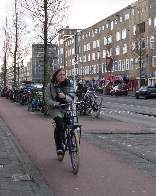 Amsterdam Rivierenbuurt Rijnstraat bike