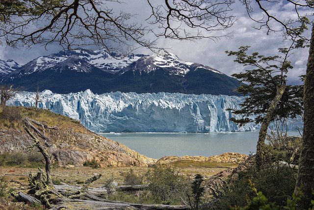 View of the Perito Moreno Glacier, El Calafate, Argentina