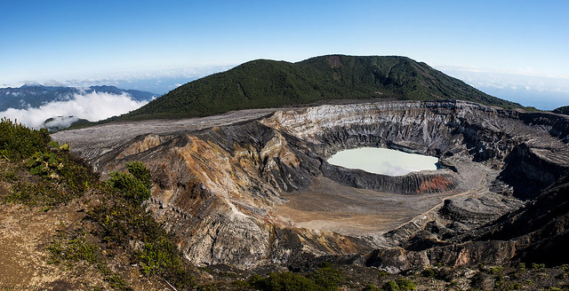 Poás Volcano Panorama - Costa Rica