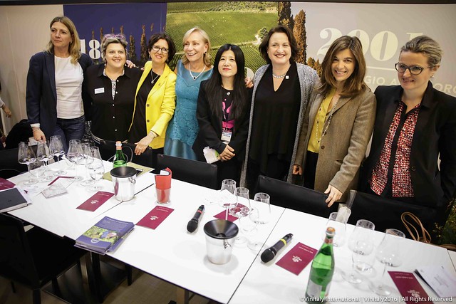 Meeting with Donne Del Vino at Allegrini Stand