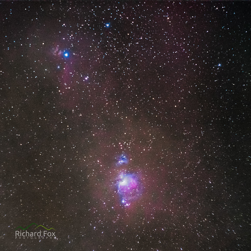 Orinon and Horeshead Nebulas