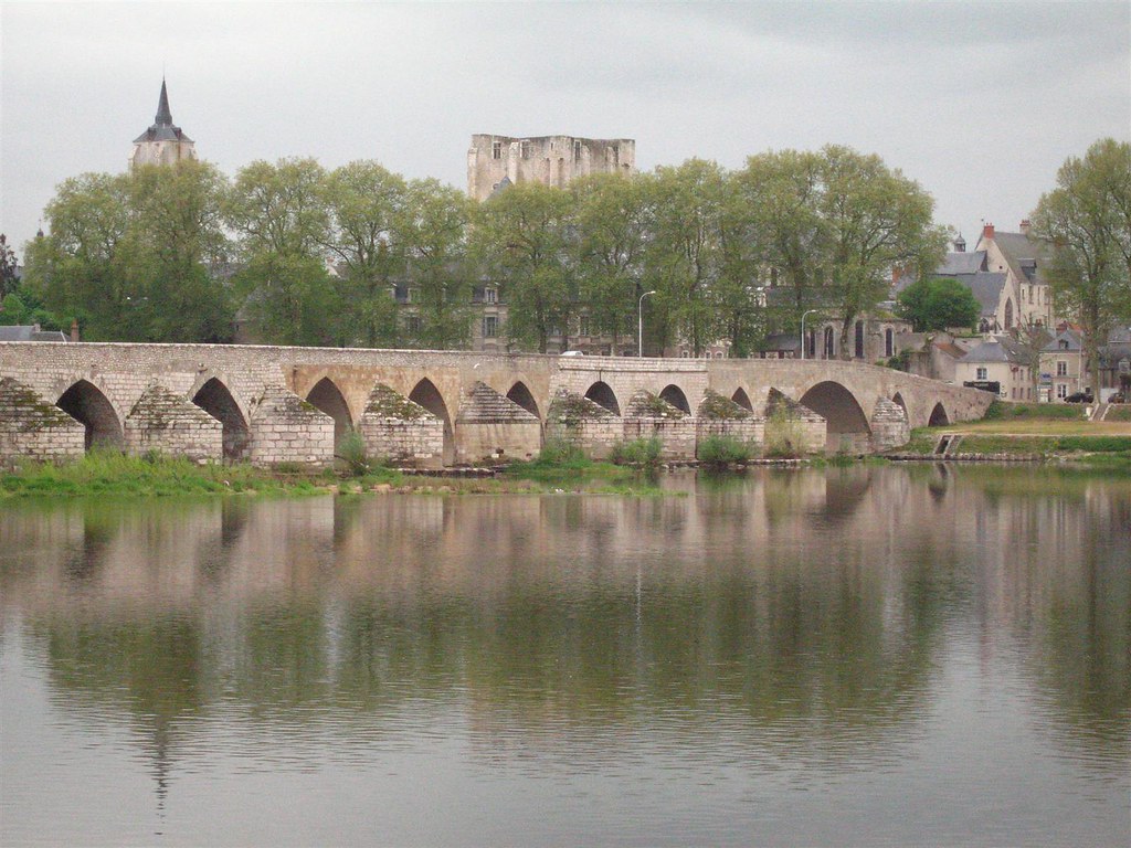Beaugency | View from of town Loire with C11th castle keep a… | Flickr