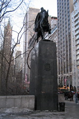 NYC - Central Park: Bolívar Plaza - Simón Bolívar Statue