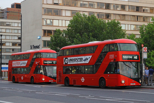 LTZ 1127 & LTZ 1421, Westminster Bridge, London, July 18th 2015