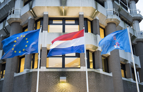 160107 Vlaggen EU en Voorzitterschap bij BZ | by Ministerie van Buitenlandse Zaken