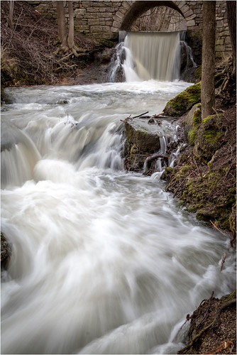 after rain . :) by :: Blende 11 ::, longexposure fall water forest canon germany deutschland thüringen waterfall high wasserfall thuring