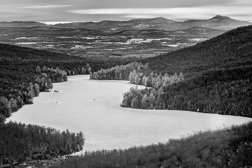 winter sunset landscape us vermont unitedstates infrared groton kettlepond owlsheadoverlook