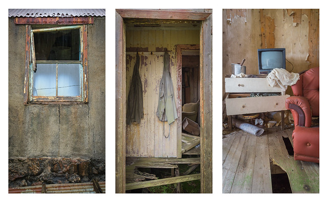 Abandoned Croft Triptych