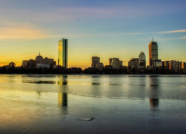 Boston sunrise