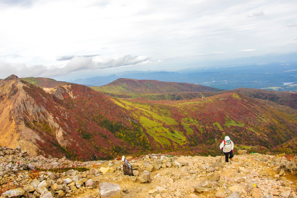 那須岳の紅葉登山